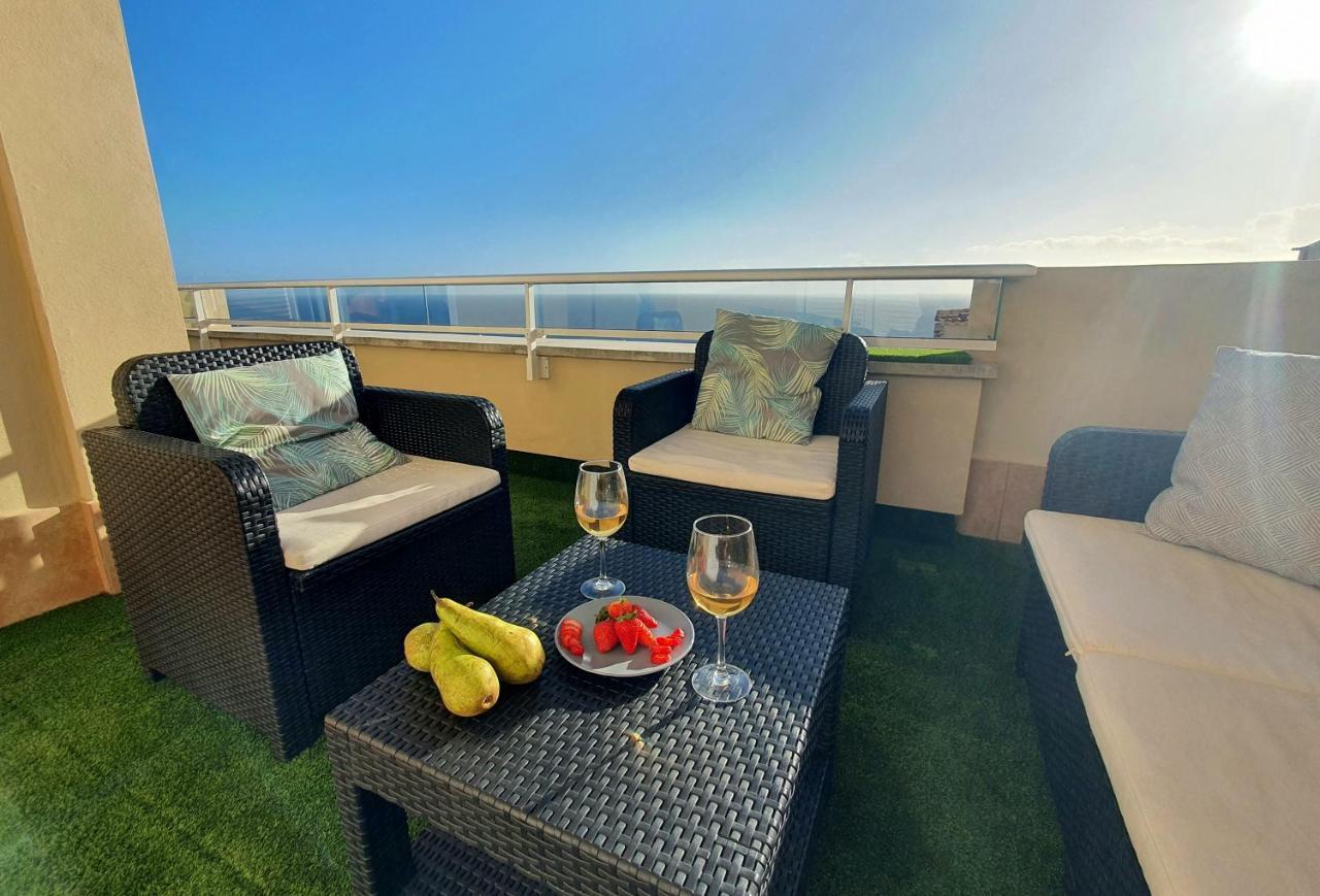 Los Gigantes Ocean View Apartment Puerto de Santiago  Dış mekan fotoğraf